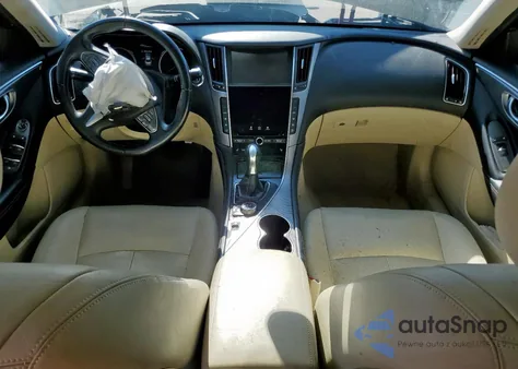 2015 Infiniti Q50 Base z USA, uszkodzony, nr VIN JN1BV7AP2FM349129